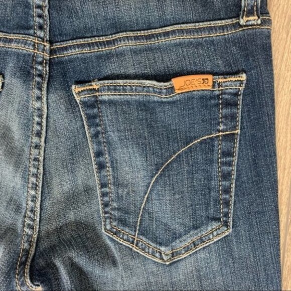 Joe's Jeans Skinny Jeans Icon Ankle Sonoe Denim dark wash raw hem mid rise - Picture 9 of 16